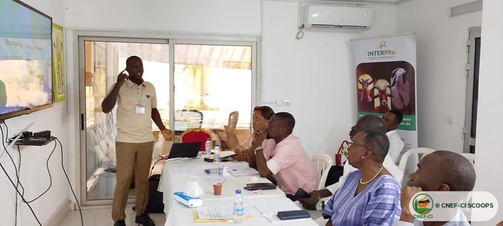 Formation animée par la CNEF-CI SCOOPS au profit des membres de l'INTERPRu