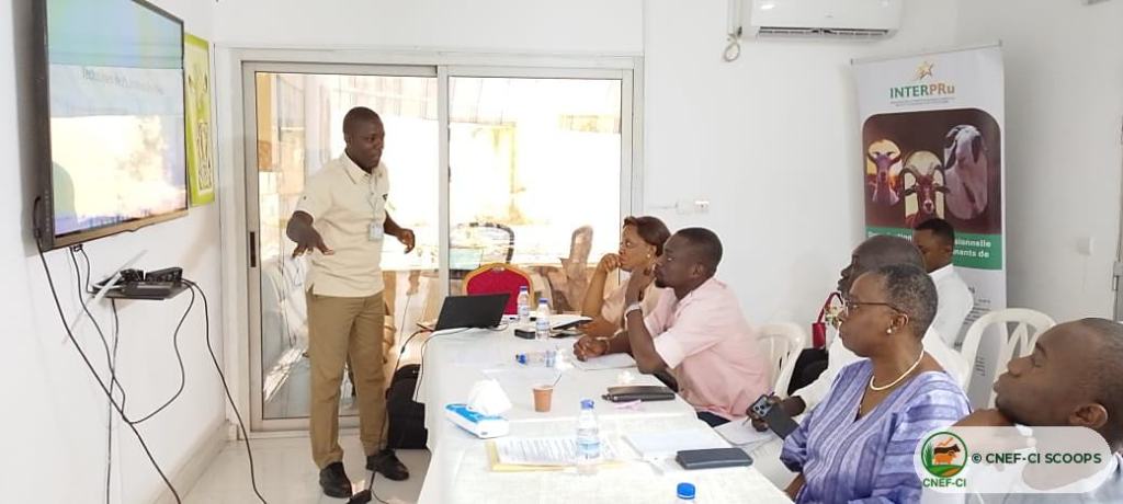 Formation animée par la CNEF-CI SCOOPS au profit des membres de l'INTERPRu