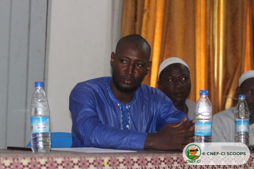 Participant à la formation CNEF-CI de Toumodi